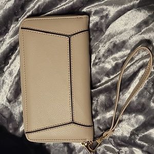 Beige wallet